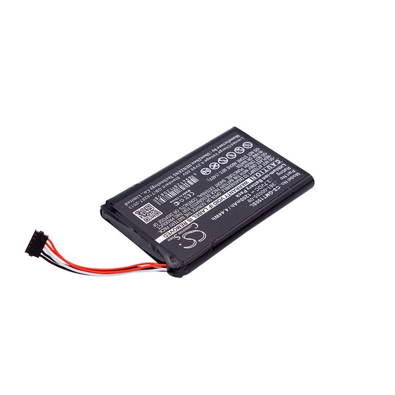 Li-ion Battery fits Garmin, T 5 Mini, Tt 15 Mini, 3.7V, 1200mAh Dog Collar Cameron Sino Technology Limited