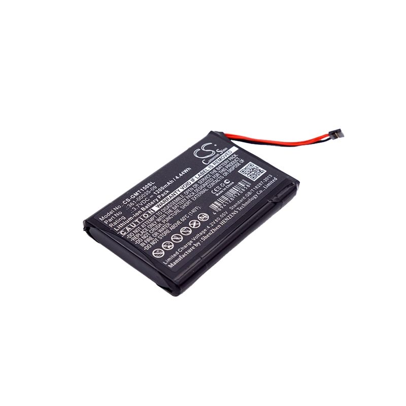 Li-ion Battery fits Garmin, T 5 Mini, Tt 15 Mini, 3.7V, 1200mAh Dog Collar Cameron Sino Technology Limited