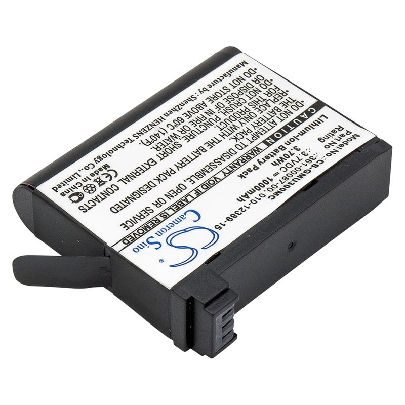 Li-ion Battery Fits Garmin, Virb Ultra, Virb Ultra 30, Virb Ultra 30 Hd Action 3.7v, 1000mah Home Electronics Cameron Sino Technology Limited