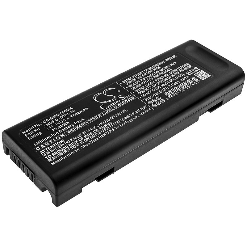 Li-ion Battery fits Ge, Dash 3000 Patient Monitor, Dash 4000 Patient Monitor 11.1V, 6800mAh Medical Cameron Sino Technology Limited