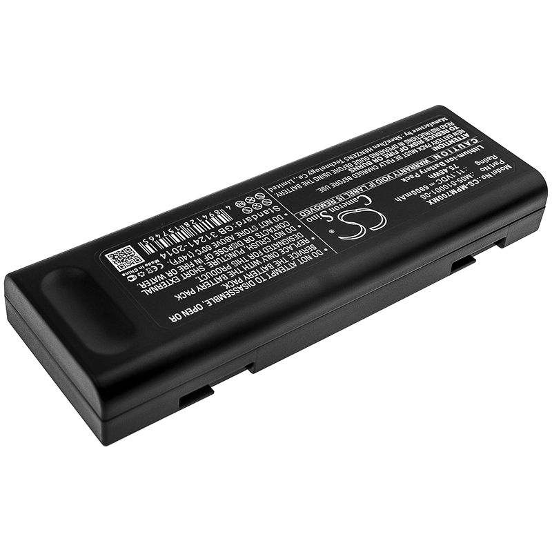 Li-ion Battery fits Ge, Dash 3000 Patient Monitor, Dash 4000 Patient Monitor 11.1V, 6800mAh Medical Cameron Sino Technology Limited