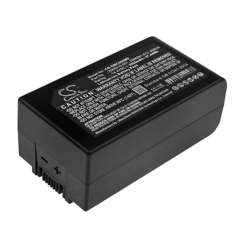 Li-ion Battery fits Ge, Mac 2000, Mac 2000 Ekg 14.4V, 2600mAh Medical Cameron Sino Technology Limited