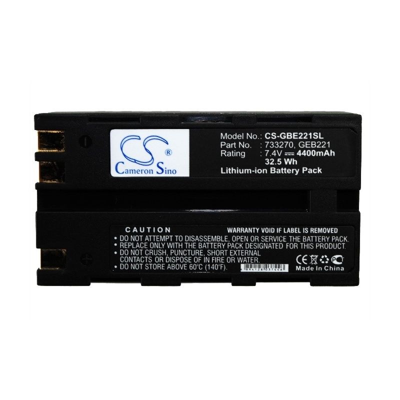 Li-ion Battery Fits Geomax, Stonex R6+, Zoom 20, Zoom 30 7.4v, 4400mah Equipment & Survey & Test Cameron Sino Technology Limited