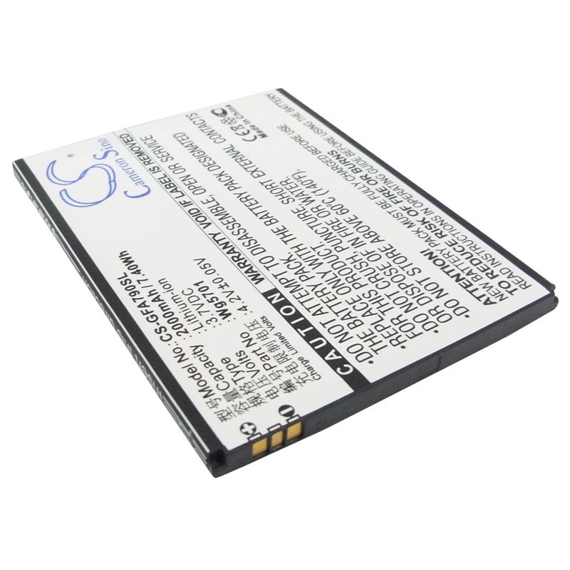 Li-ion Battery fits Gfive, a79+, g7, g9 3.7V, 2000mAh Mobile & SmartPhone Cameron Sino Technology Limited