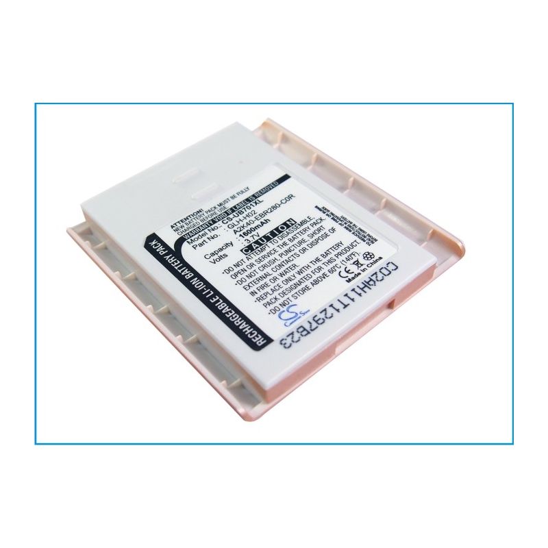Li-ion Battery fits Gigabyte, gsmart i, gsmart i (128) 3.7V, 1600mAh Mobile & SmartPhone Cameron Sino Technology Limited