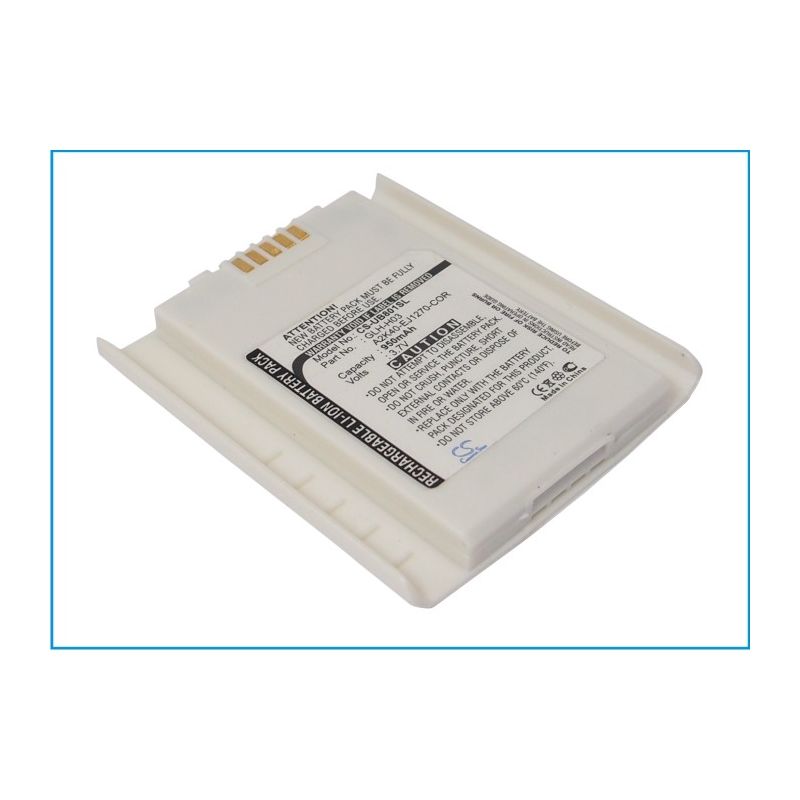 Li-ion Battery fits Gigabyte, gsmart i300 3.7V, 950mAh Communications Cameron Sino Technology Limited (Suspended)