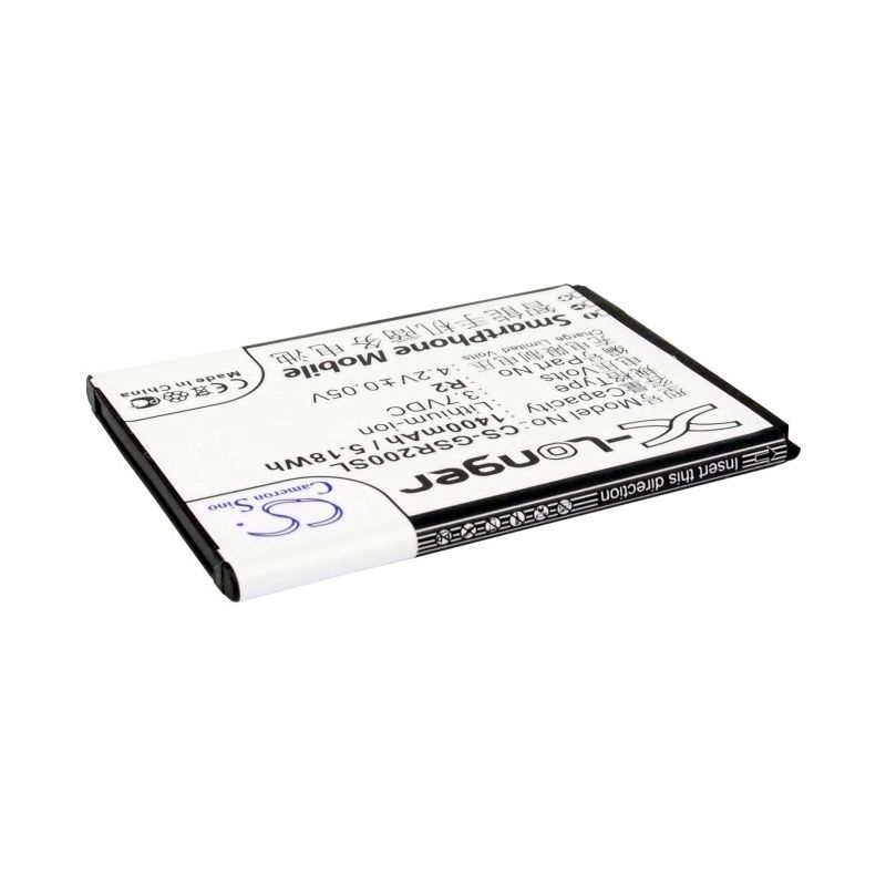 Li-ion Battery fits Gigabyte, gsmart roma r2, gsmart, r2 3.7V, 1400mAh Mobile & SmartPhone Cameron Sino Technology Limited