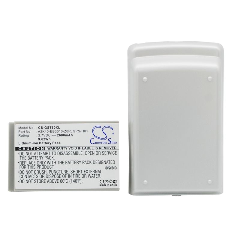 Li-ion Battery fits Gigabyte, gsmart t600 3.7V, 2600mAh Communications Cameron Sino Technology Limited (Suspended)