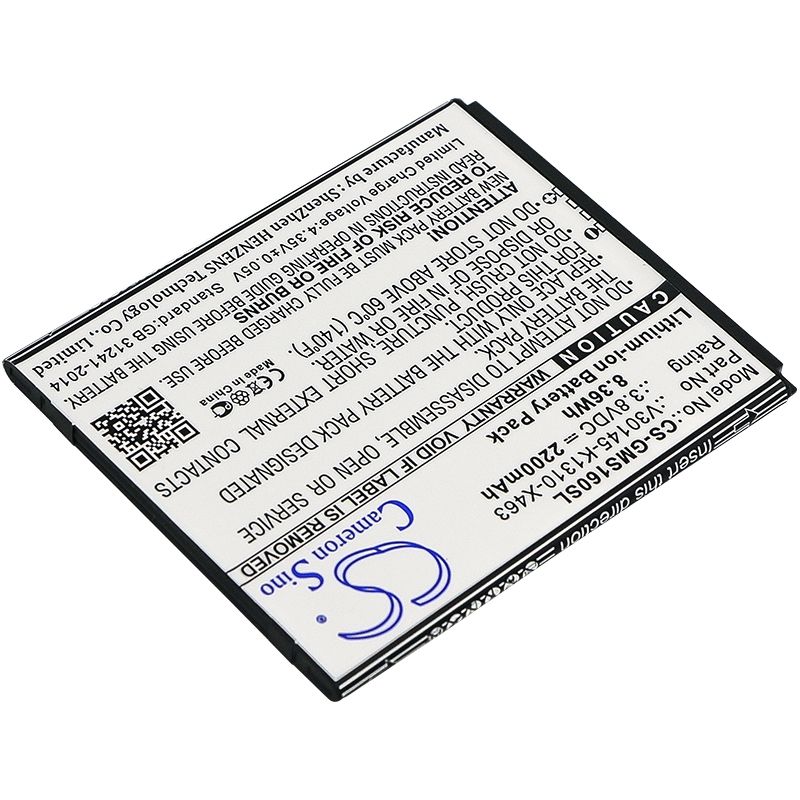 Li-ion Battery fits Gigaset, gs160 3.8V, 2200mAh Communications Cameron Sino Technology Limited (Suspended)