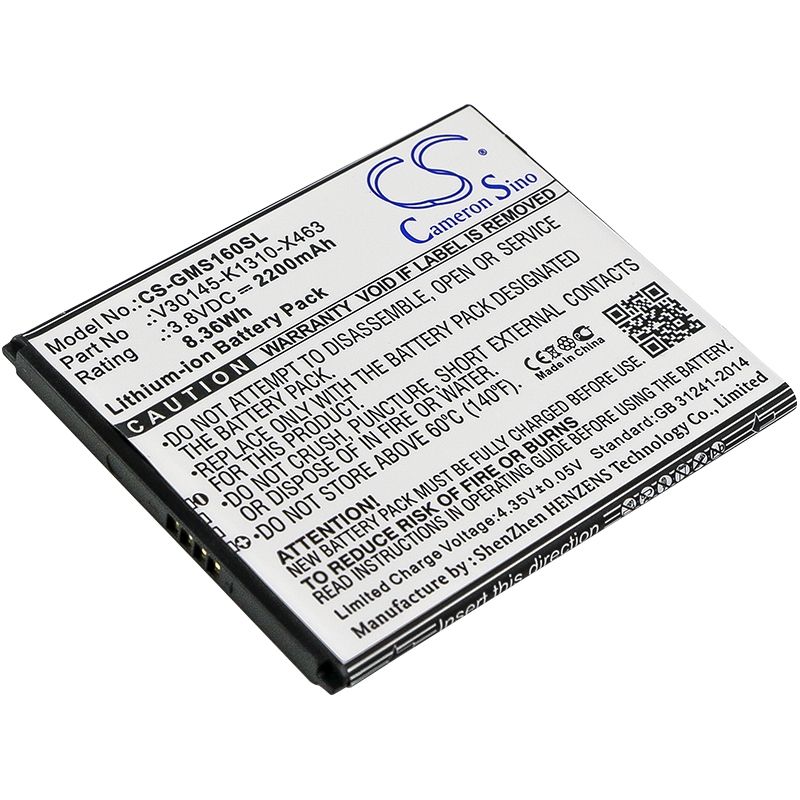 Li-ion Battery fits Gigaset, gs160 3.8V, 2200mAh Communications Cameron Sino Technology Limited (Suspended)