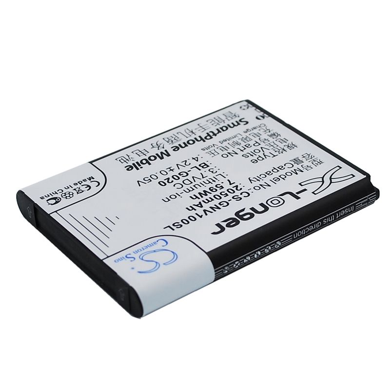 Li-ion Battery fits Gionee, a326, a809, gn787 3.7V, 2050mAh Communications Cameron Sino Technology Limited (Suspended)