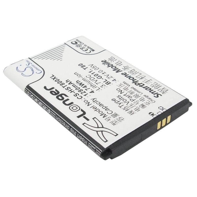 Li-ion Battery fits Gionee, gn100, hisense, t80 3.7V, 1280mAh Mobile & SmartPhone Cameron Sino Technology Limited
