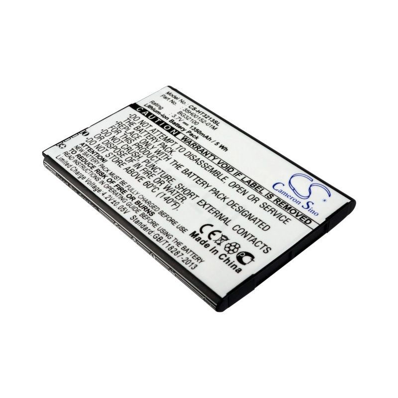 Li-ion Battery fits Google, g11, htc, acquire 3.7V, 1350mAh Mobile & SmartPhone Cameron Sino Technology Limited
