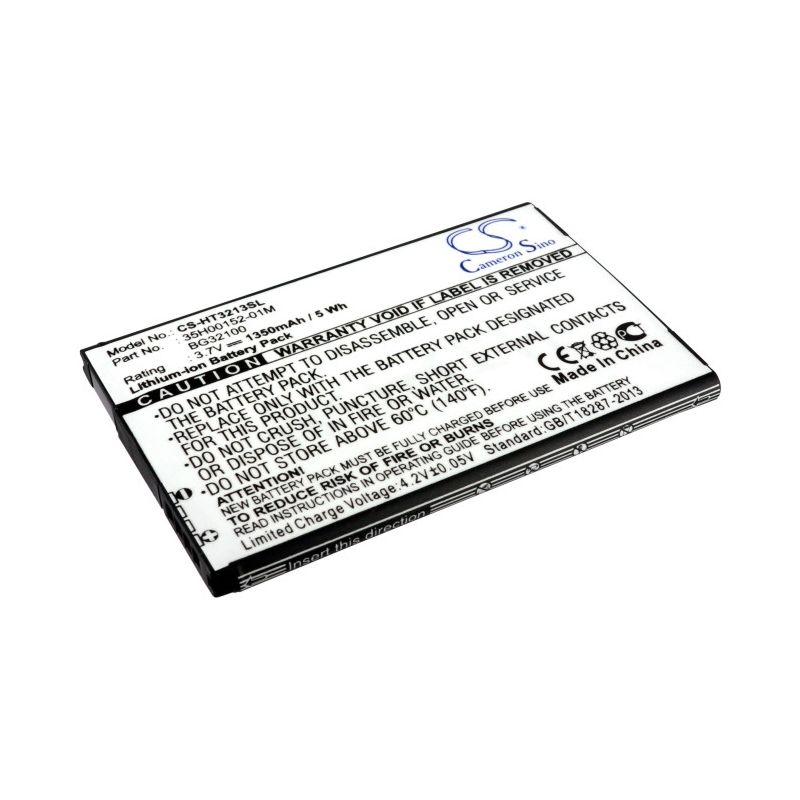 Li-ion Battery fits Google, g11, htc, acquire 3.7V, 1350mAh Mobile & SmartPhone Cameron Sino Technology Limited