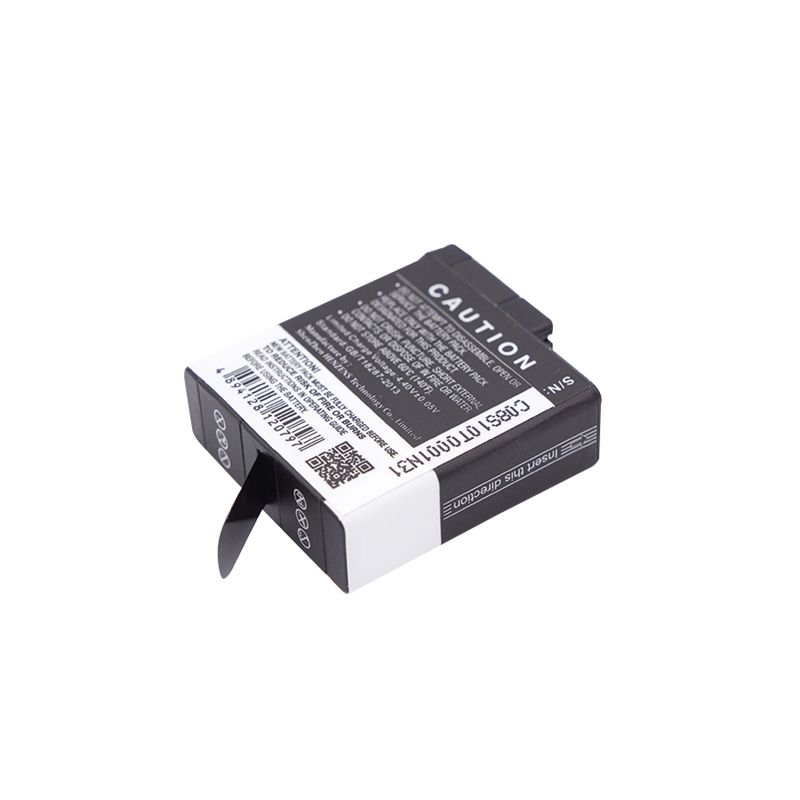 Li-ion Battery fits Gopro, 601-10197-00, Aabat-001, Aabat-001-as 3.85V, 1250mAh Camera Cameron Sino Technology Limited
