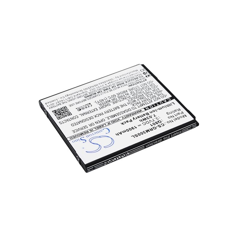 Li-ion Battery fits Green orange, go m3, m3 3.7V, 1900mAh Mobile & SmartPhone Cameron Sino Technology Limited
