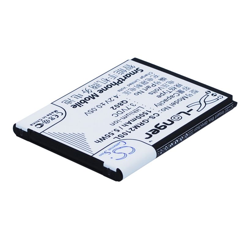 Li-ion Battery fits Green orange, m2s, mars 2s, q802 3.7V, 1500mAh Mobile & SmartPhone Cameron Sino Technology Limited