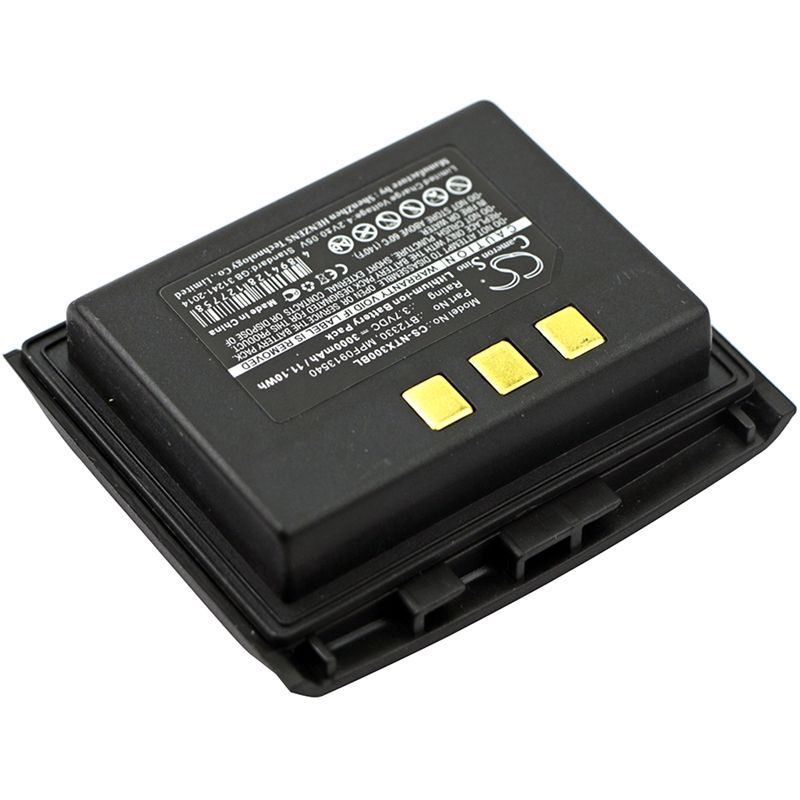 Li-ion Battery fits Handheld, Nautiz X3, Nautiz, X3 3.7V, 3000mAh Barcode Scanner Cameron Sino Technology Limited