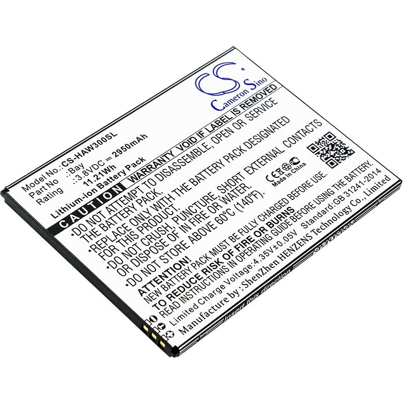 Li-ion Battery fits Highscreen, bay 3.8V, 2950mAh Communications Cameron Sino Technology Limited (Suspended)