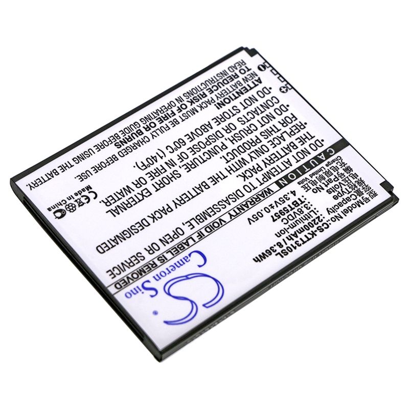 Li-ion Battery fits Highscreen, spider, k-touch, touch 3 3.8V, 2200mAh Mobile & SmartPhone Cameron Sino Technology Limited