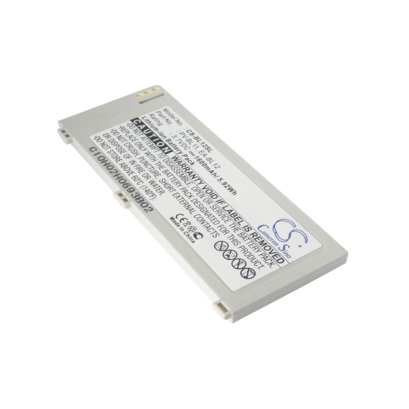 Li-ion Battery fits Hip top, danger 3, sharp, ws003sh 3.7V, 1600mAh Mobile & SmartPhone Cameron Sino Technology Limited