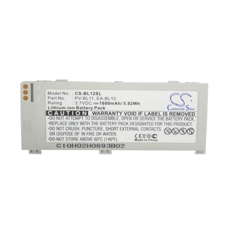 Li-ion Battery fits Hip top, danger 3, sharp, ws003sh 3.7V, 1600mAh Mobile & SmartPhone Cameron Sino Technology Limited