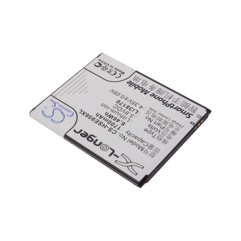 Li-ion Battery fits Hisense, e956q, e958q, hs-eg958 3.8V, 1700mAh Mobile & SmartPhone Cameron Sino Technology Limited