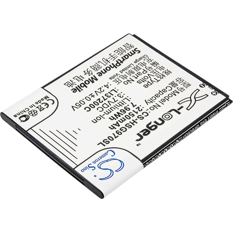 Li-ion Battery fits Hisense, e968, eg970, hs-e968 3.7V, 2150mAh Mobile & SmartPhone Cameron Sino Technology Limited