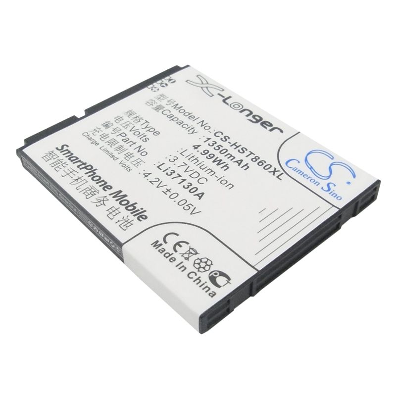 Li-ion Battery fits Hisense, hs-e86, t89 3.7V, 1350mAh Communications Cameron Sino Technology Limited (Suspended)