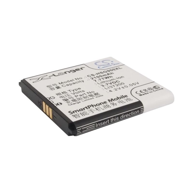 Li-ion Battery fits Hisense, hs-eg900 3.7V, 2100mAh Mobile & SmartPhone Cameron Sino Technology Limited