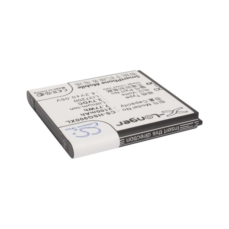 Li-ion Battery fits Hisense, hs-eg900 3.7V, 2100mAh Mobile & SmartPhone Cameron Sino Technology Limited