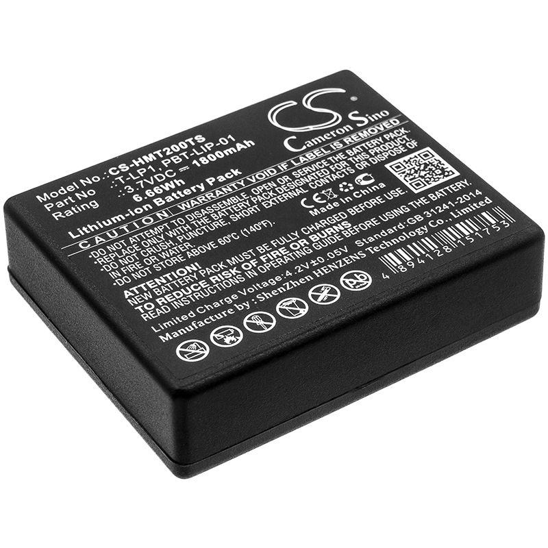 Li-ion Battery fits Hme, Tempest 2.4ghz Beltstation, Tempest Wireless Beltpacks 3.7V, 1800mAh Wireless Headset Cameron Sino Technology Limited
