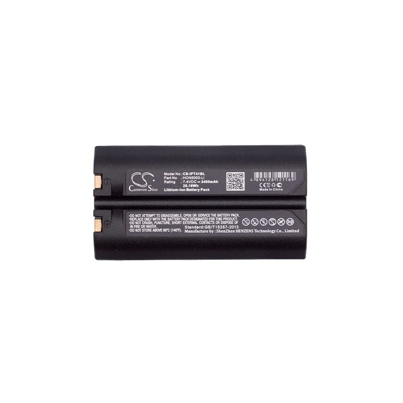 Li-ion Battery Fits Honeywell, 550030, 550039, Intermec 7.4v, 3400mah Barcode Scanner Cameron Sino Technology Limited