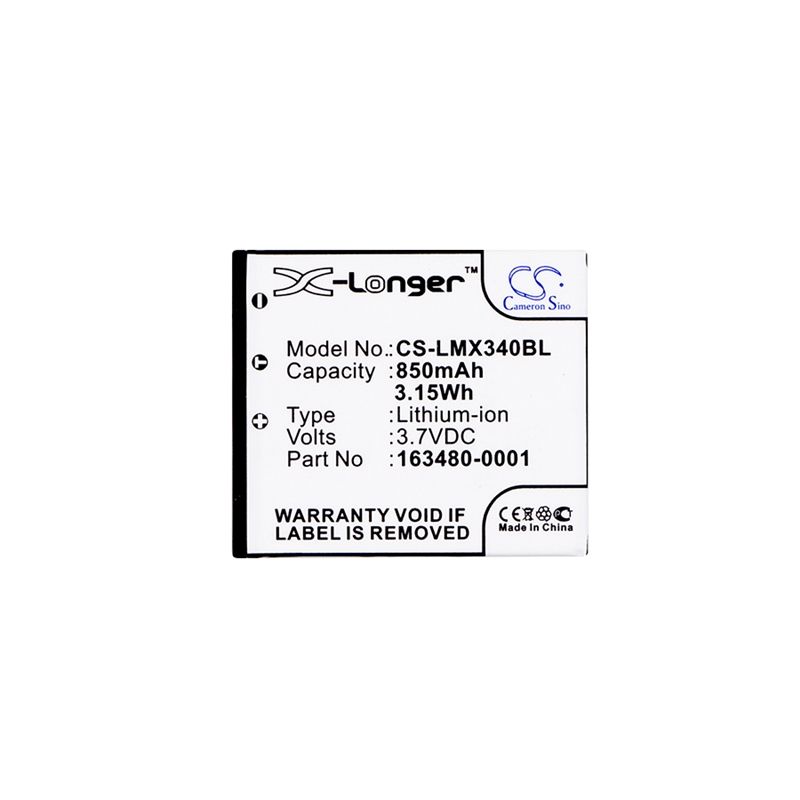 Li-ion Battery fits Honeywell, 8650, 8670, Voyager 1602g 3.7V, 850mAh Barcode Scanner Cameron Sino Technology Limited