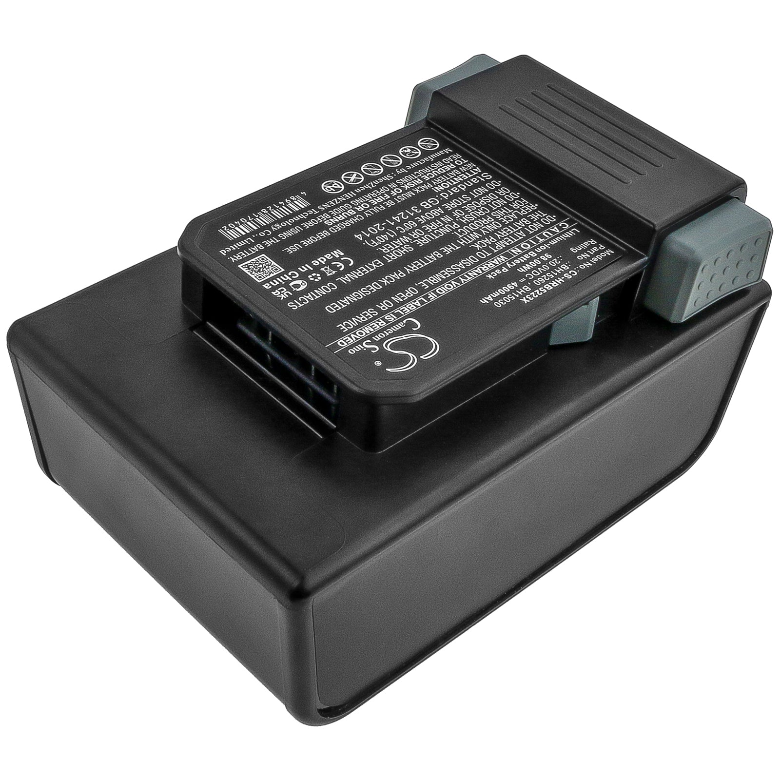Li-ion Battery fits Hoover, B07q3shzl3, B07q6zhx5r, B07q9mdwqh 20.0V, 4900mAh Vacuum Cameron Sino Technology Limited