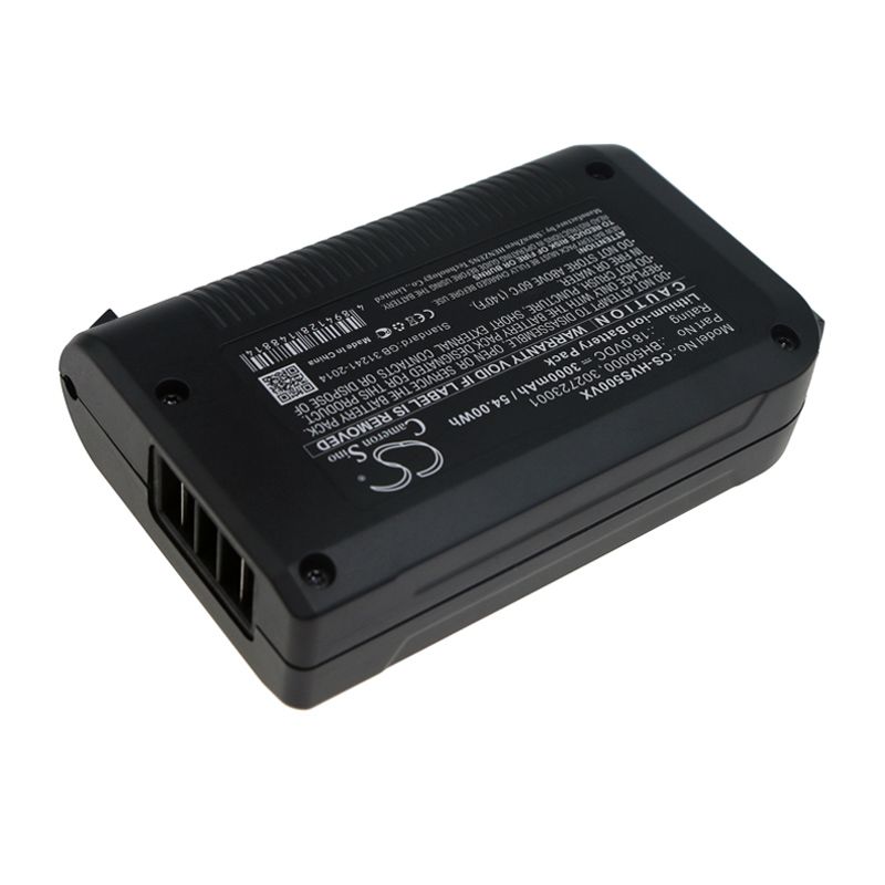 Li-ion Battery fits Hoover, Bh50010, Bh50015 Platinum Collection Linx Vacuum 3000Mah, 18V Vacuum Cameron Sino Technology Limited