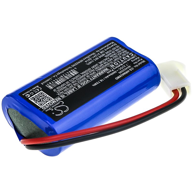 Li-ion Battery fits Horron, Oron628g, Oron-628g 7.2V, 2600mAh Medical Cameron Sino Technology Limited