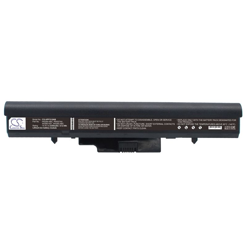 Li-ion Battery fits Hp, 510, 530 14.4V, 2200mAh Notebook & Laptop Cameron Sino Technology Limited