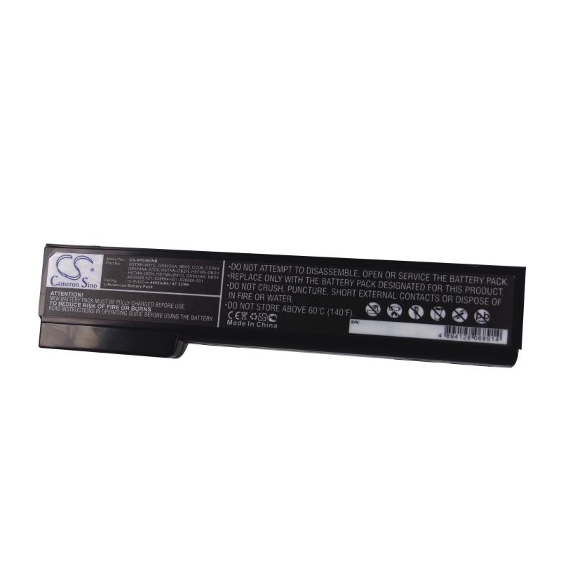 Li-ion Battery fits Hp, 6360t Mobile Thin Client, elitebook 8460p, elitebook 8460w 10.8V, 4400mAh Notebook & Laptop Cameron Sino Technology Limited