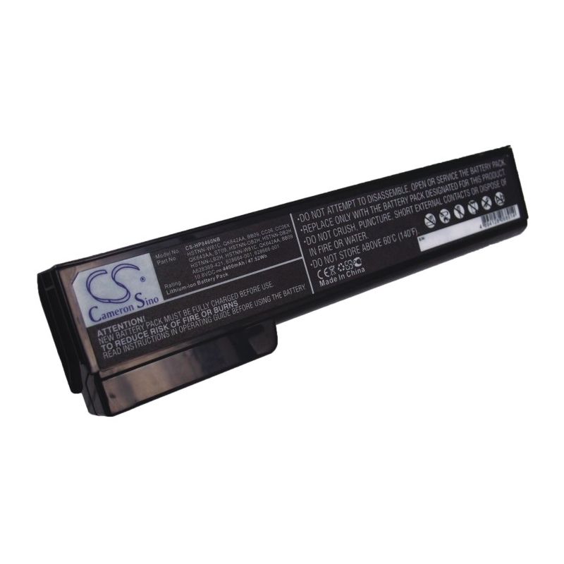 Li-ion Battery fits Hp, 6360t Mobile Thin Client, elitebook 8460p, elitebook 8460w 10.8V, 4400mAh Notebook & Laptop Cameron Sino Technology Limited