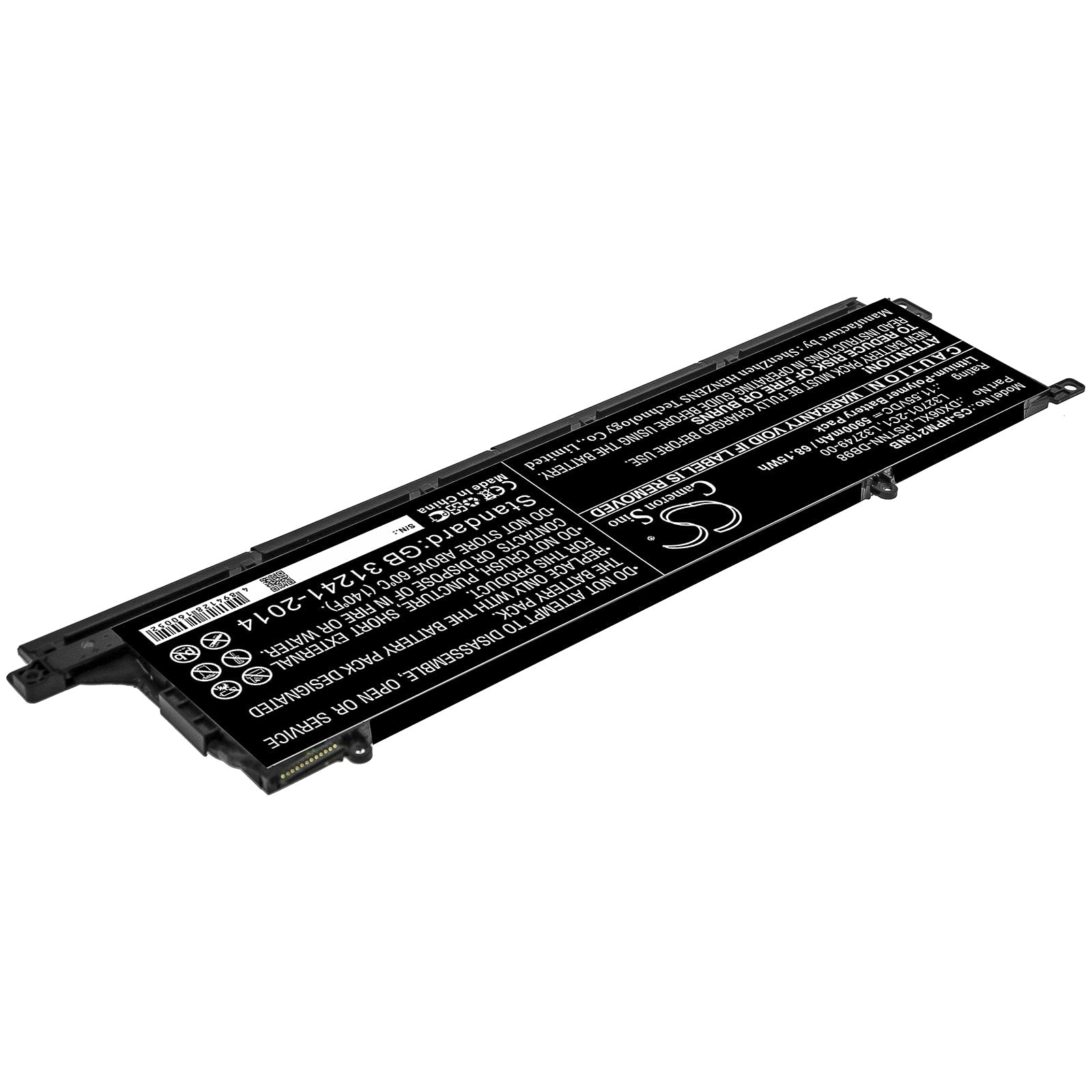 Li-ion Battery fits Hp, Dx06xl, Hstnn-db98, L32701-2c1, L32749-00 11.55V, 5900mAh Notebook & Laptop Cameron Sino Technology Limited