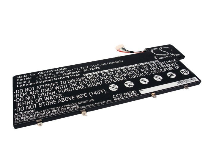Li-ion Battery fits Hp, Envy 14-3001tu, Envy 14-3002tu, Envy 14-3003tu 14.8V, 3900mAh Notebook & Laptop Cameron Sino Technology Limited