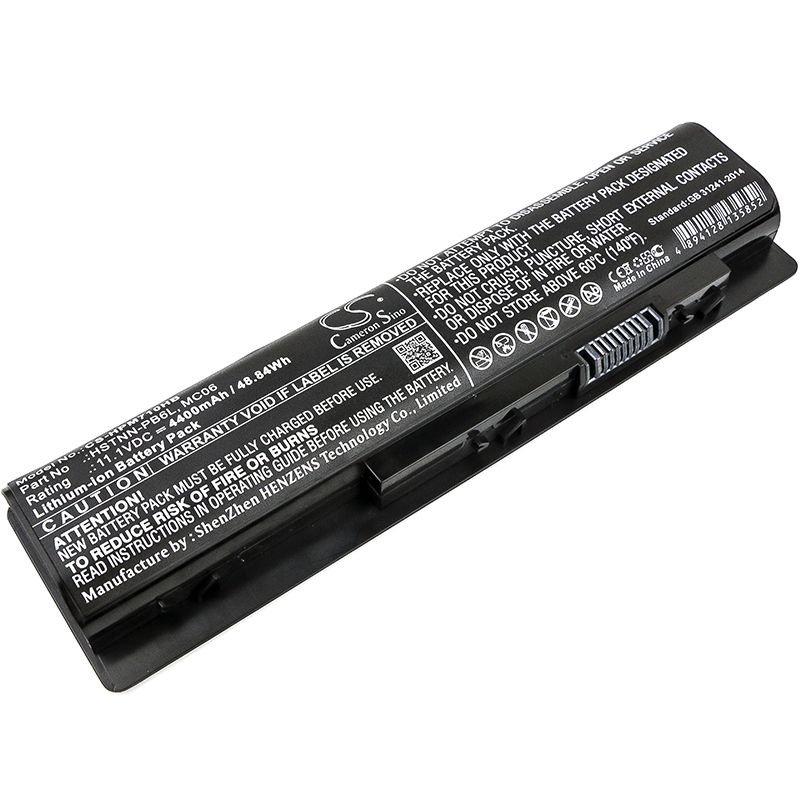 Li-ion Battery fits Hp, envy 15-ae100, envy 15-ae100na, envy 15-ae100nl 11.1V, 4400mAh Notebook & Laptop Cameron Sino Technology Limited