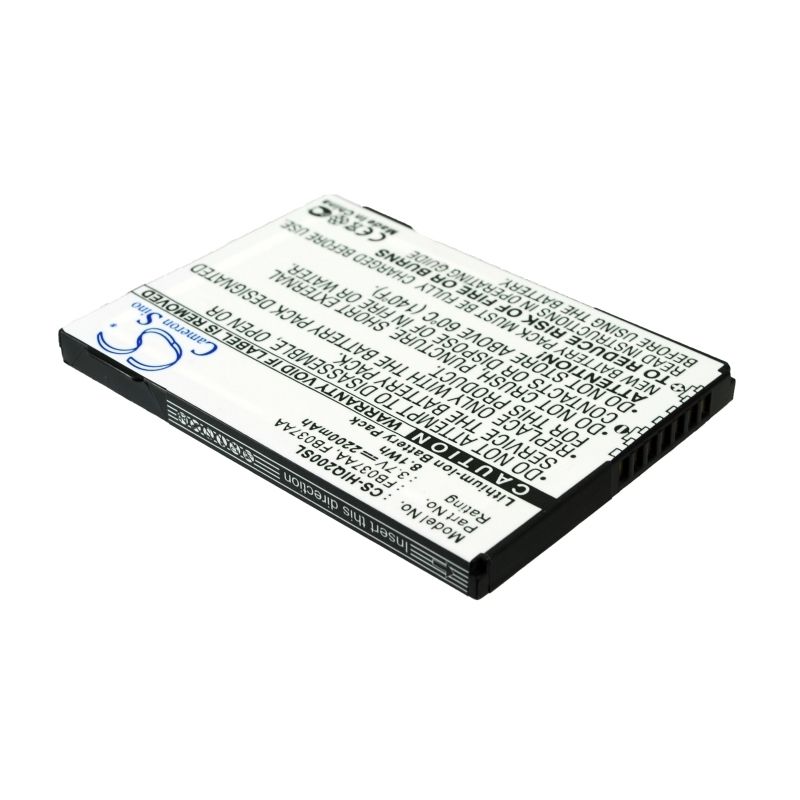 Li-ion Battery Fits Hp, Ipaq 200, Ipaq 210, Ipaq 211 3.7v, 2200mah PDA & Pocket PC Cameron Sino Technology Limited