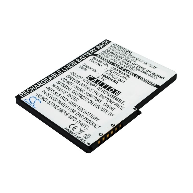 Li-ion Battery fits Hp, Ipaq 4300, Ipaq 4315, Ipaq 4350 3.7V, 1560mAh Computer Cameron Sino Technology Limited (Suspended)