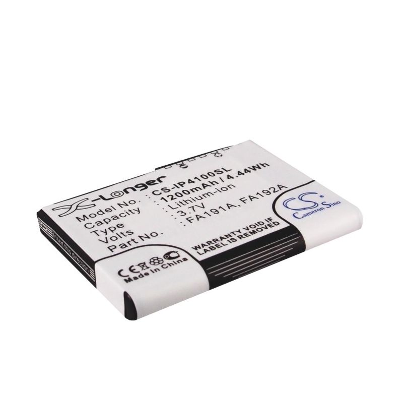 Li-ion Battery fits Hp, Ipaq H4100, Ipaq H4135, Ipaq H4150 3.7V, 1200mAh PDA & Pocket PC Cameron Sino Technology Limited