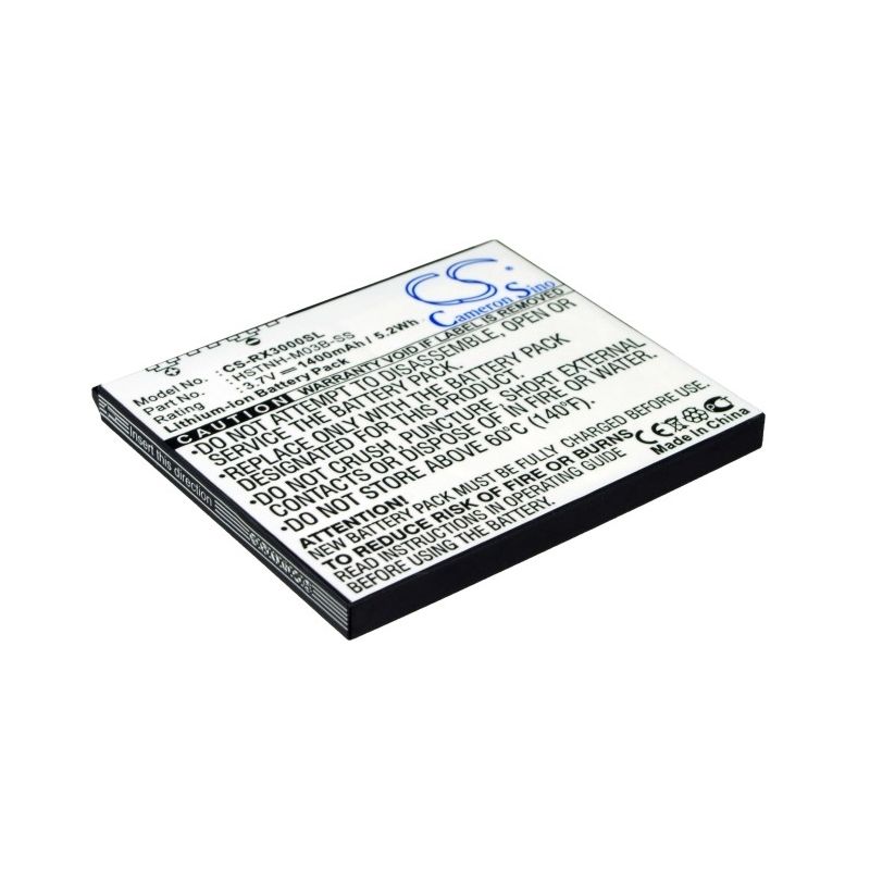 Li-ion Battery Fits Hp, Ipaq Hx2000, Ipaq Hx2100, Ipaq Hx2110 3.7v, 1400mah PDA & Pocket PC Cameron Sino Technology Limited