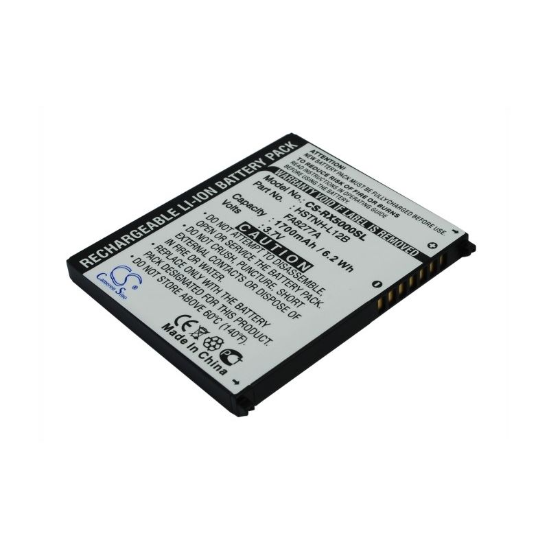 Li-ion Battery Fits Hp, Ipaq Rx5000, Ipaq Rx5700, Ipaq Rx5710 3.7v, 1700mah PDA & Pocket PC Cameron Sino Technology Limited