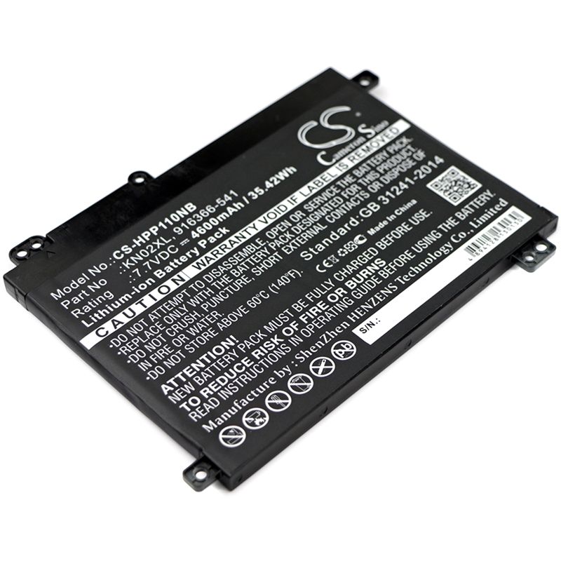 Li-ion Battery fits Hp, pavilion 11m, pavilion 11m-ad000, pavilion 11m-ad013dx 7.7V, 4600mAh Notebook & Laptop Cameron Sino Technology Limited