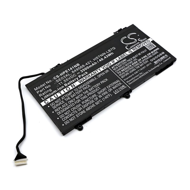 Li-ion Battery fits Hp, pavilion 14-al000, pavilion 14-al001ng, pavilion 14-al003ng 11.55V, 3500mAh Notebook & Laptop Cameron Sino Technology Limited